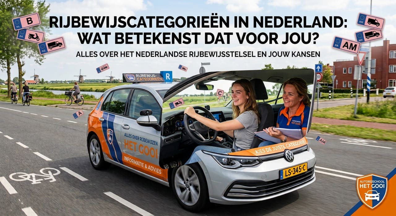 Rijbewijscategorieën in Nederland: wat betekent dat voor jou?