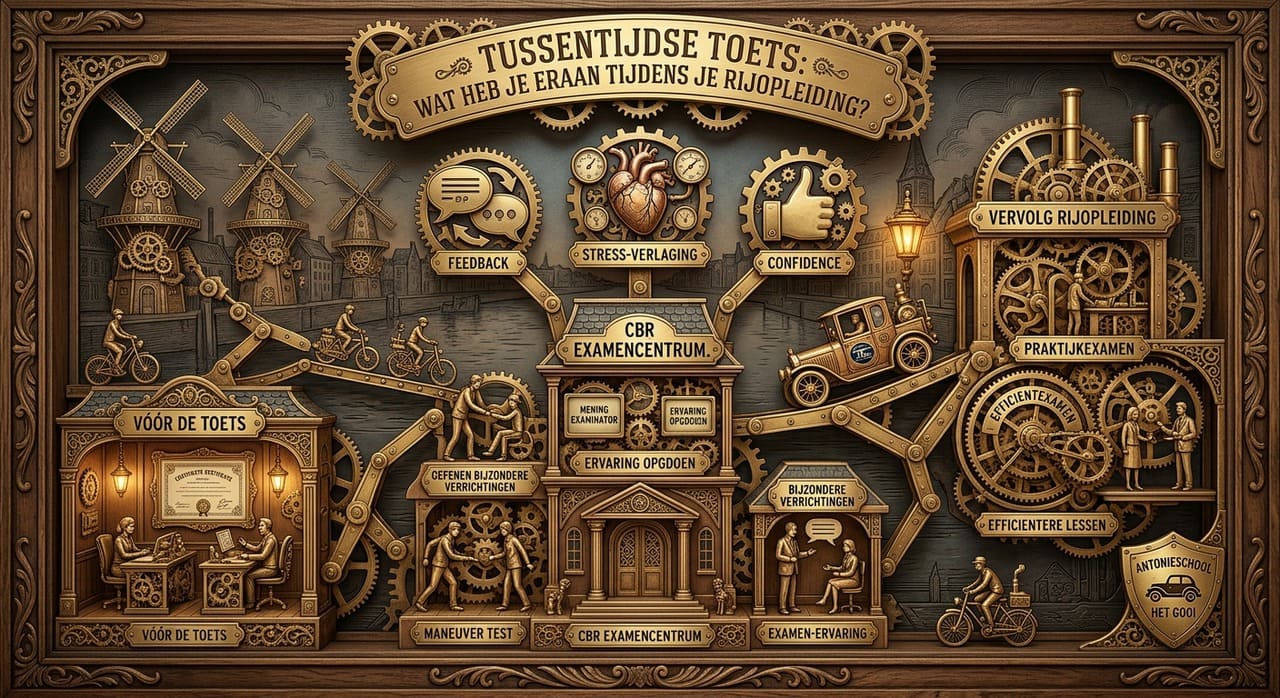 Tussentijdse toets: wat heb je eraan tijdens je rijopleiding?